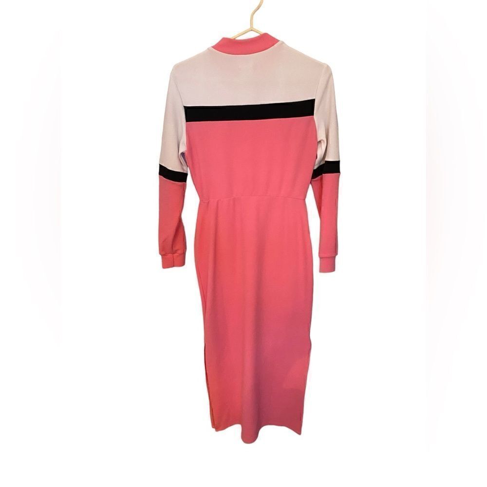 EUC ASOS Design Colour Block Track Dress - Picture 6 of 7